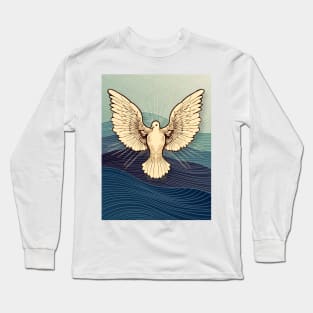 Wings of Unity: "The Left Wing and the Right Wing Belong to the Same Bird" Long Sleeve T-Shirt